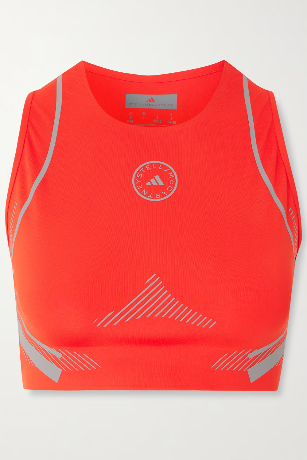 Adidas by Stella McCartney TruePace Stretch Recycled-Jersey Sports Bra