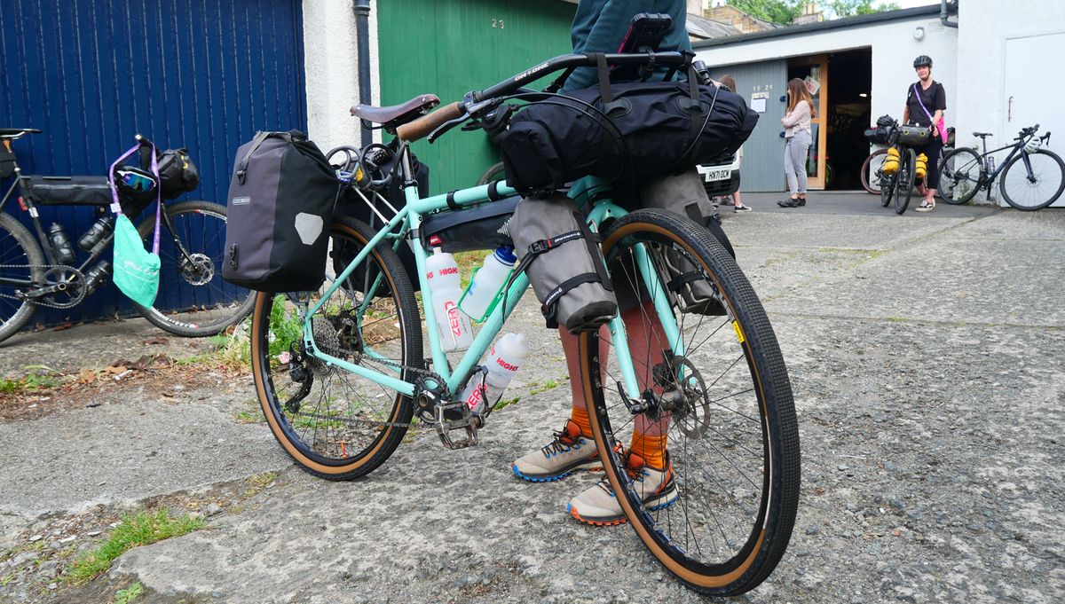 Emma's Pennine Rally bikepacking setup
