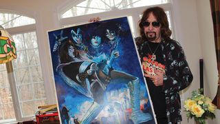 Ace Frehley at home in New Jersey