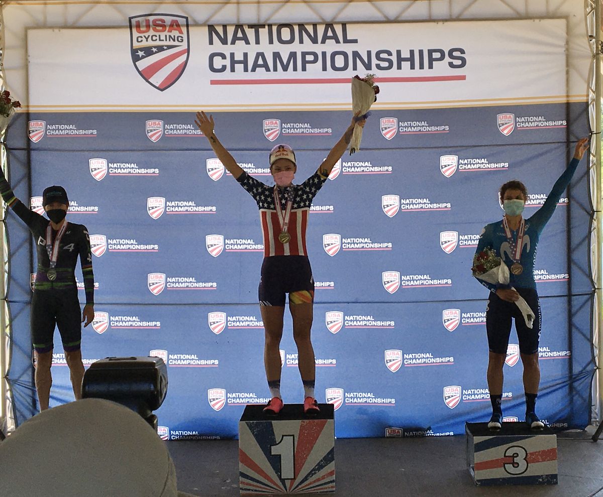 Chloe Dygert comes back from leg injury to win women's US time trial ...