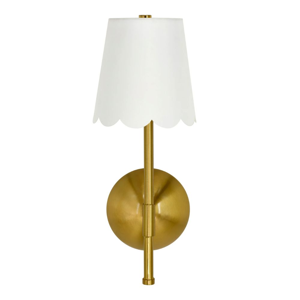 Cordless Brass Rechargeable Wall Sconce