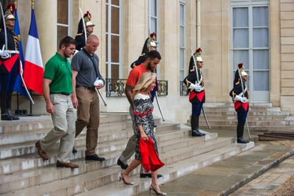 Three Americans were awarded France's highest honor.