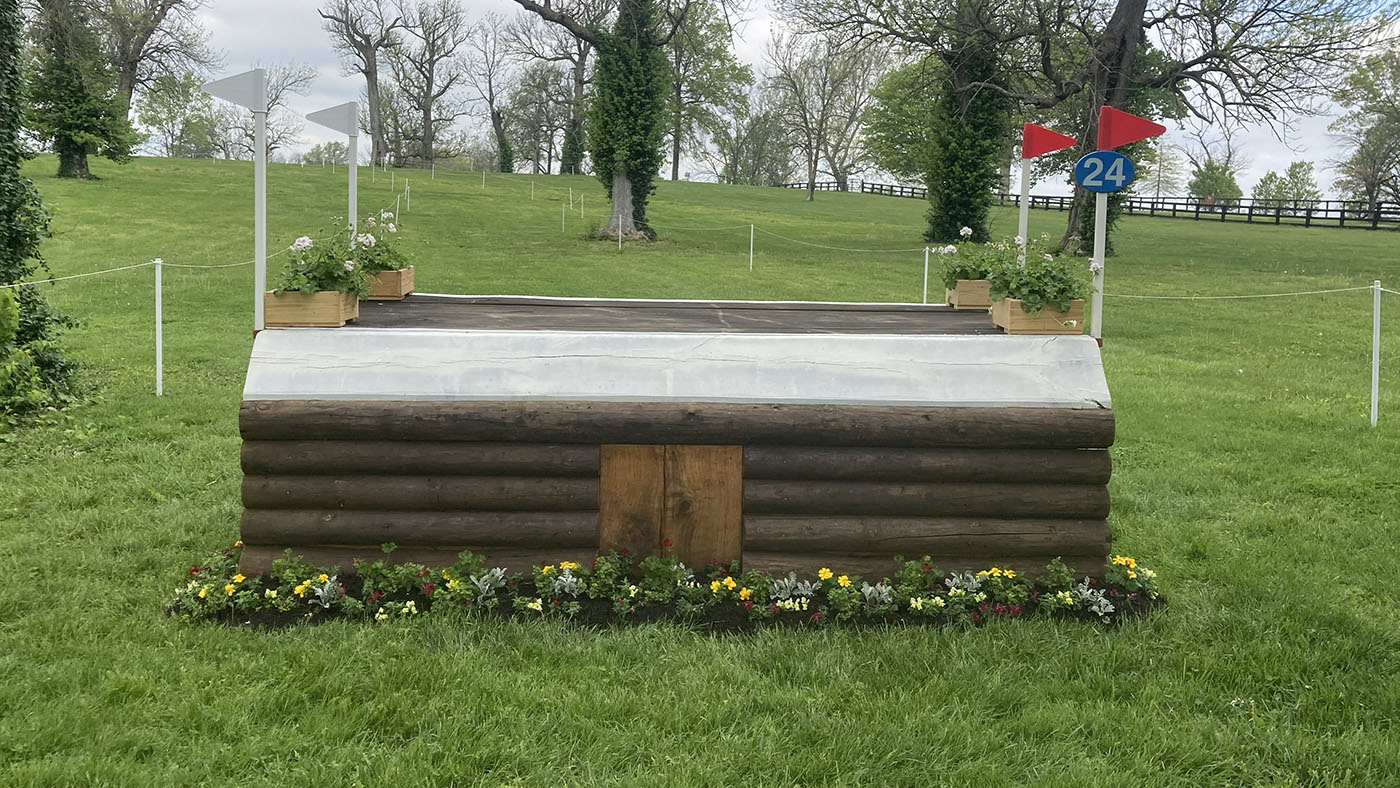 Kentucky Three-Day Event cross-country course 2024 fence 24