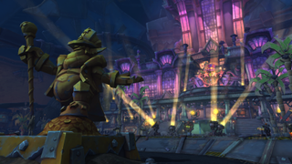 A screenshot of the Undermine zone in World of Warcraft