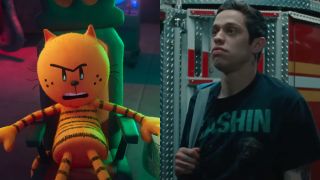 Petey the Cat in Dog Man; Pete Davidson in The King of Staten Island