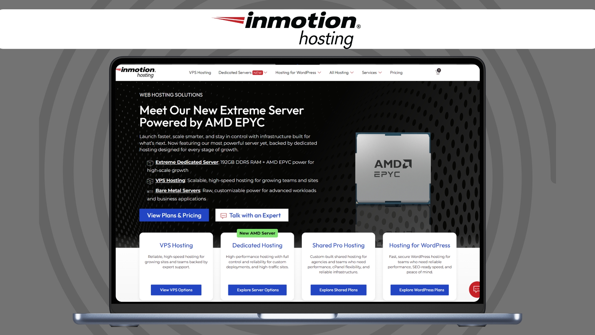 InMotion Hosting hero image (Feb 2026)