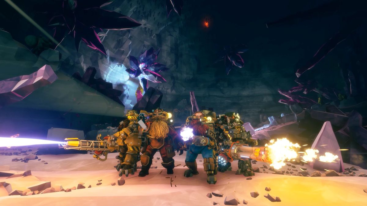 Deep Rock Galactic will soon let you play the game as it was at launch