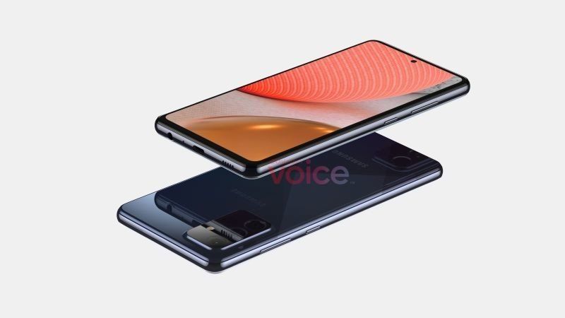 Samsung Galaxy A72 Leaked Renders