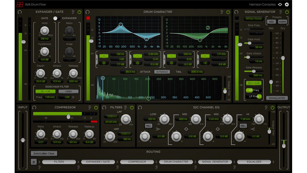 Harrison Consoles AVA Drum Flow