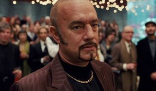 Cloud Atlas Tom Hanks is now a bald cockney gangster at a party
