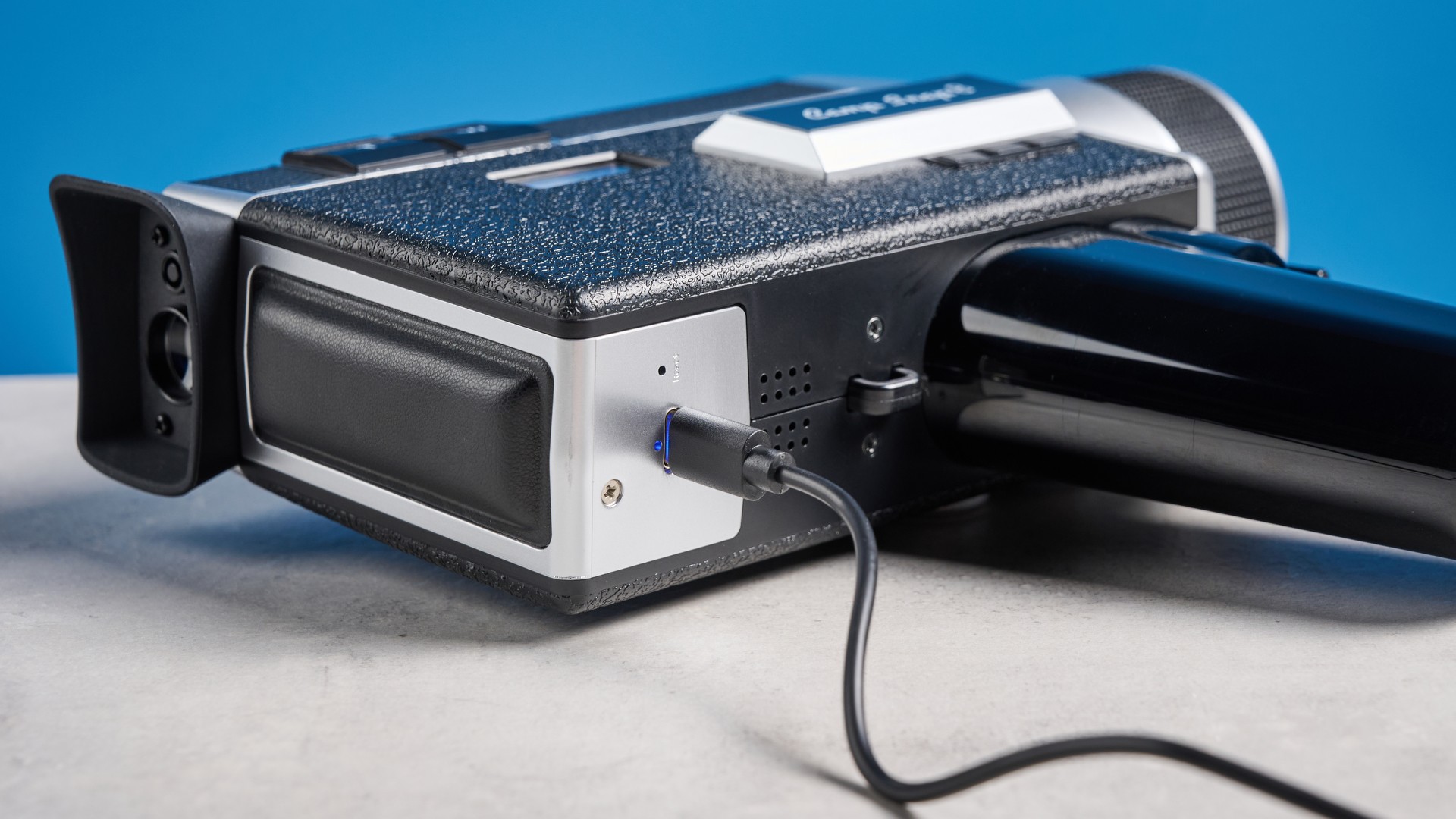A Camp Snap CS-8 video camera