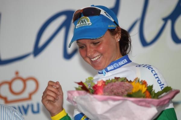 The young rider competition lead was regained by Chantal Blaak (AA Drink)