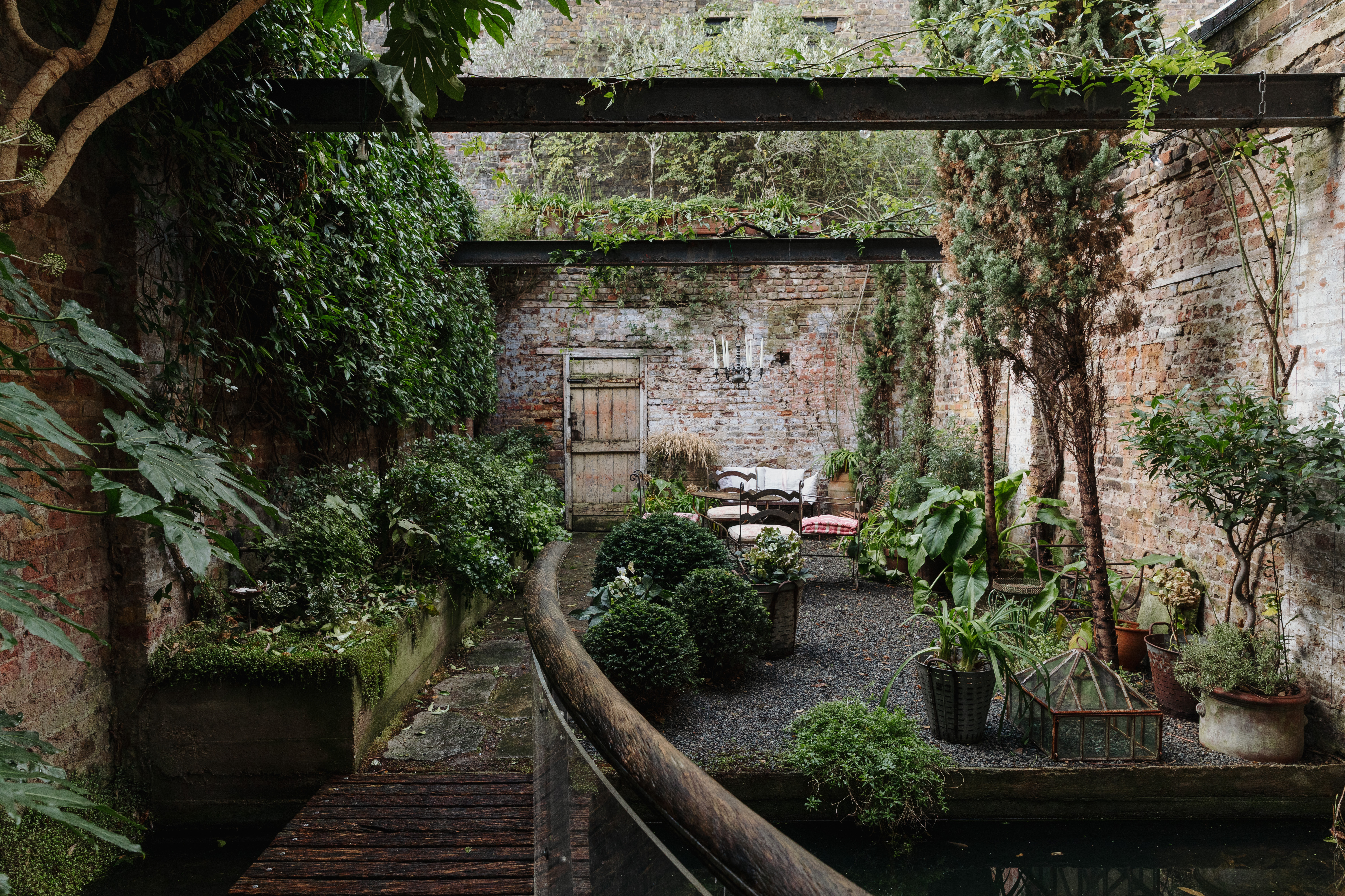 Back garden at Wilkes Street landscape