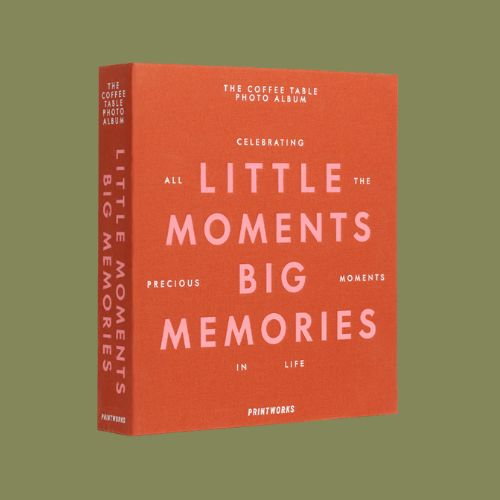 Printworks, Little Moments Big Memories, Orange