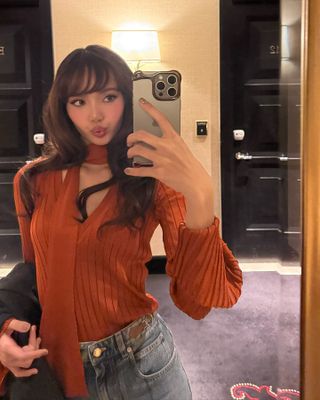 Lisa with side fringe