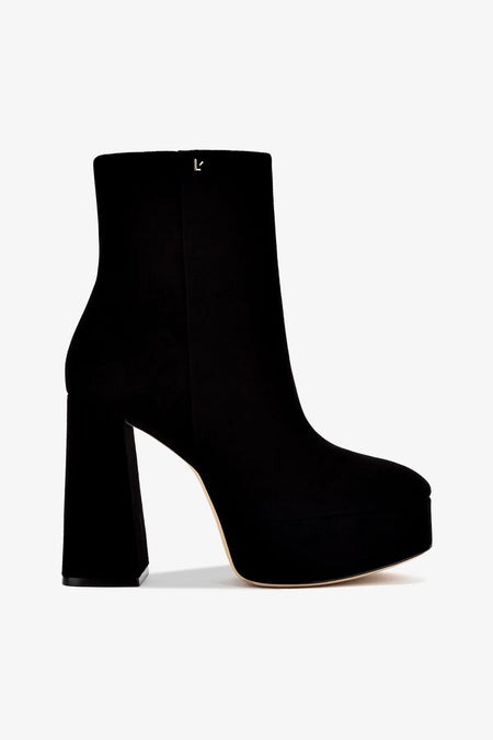 Larroud&amp;eacute;, Dolly Boot in Black Suede