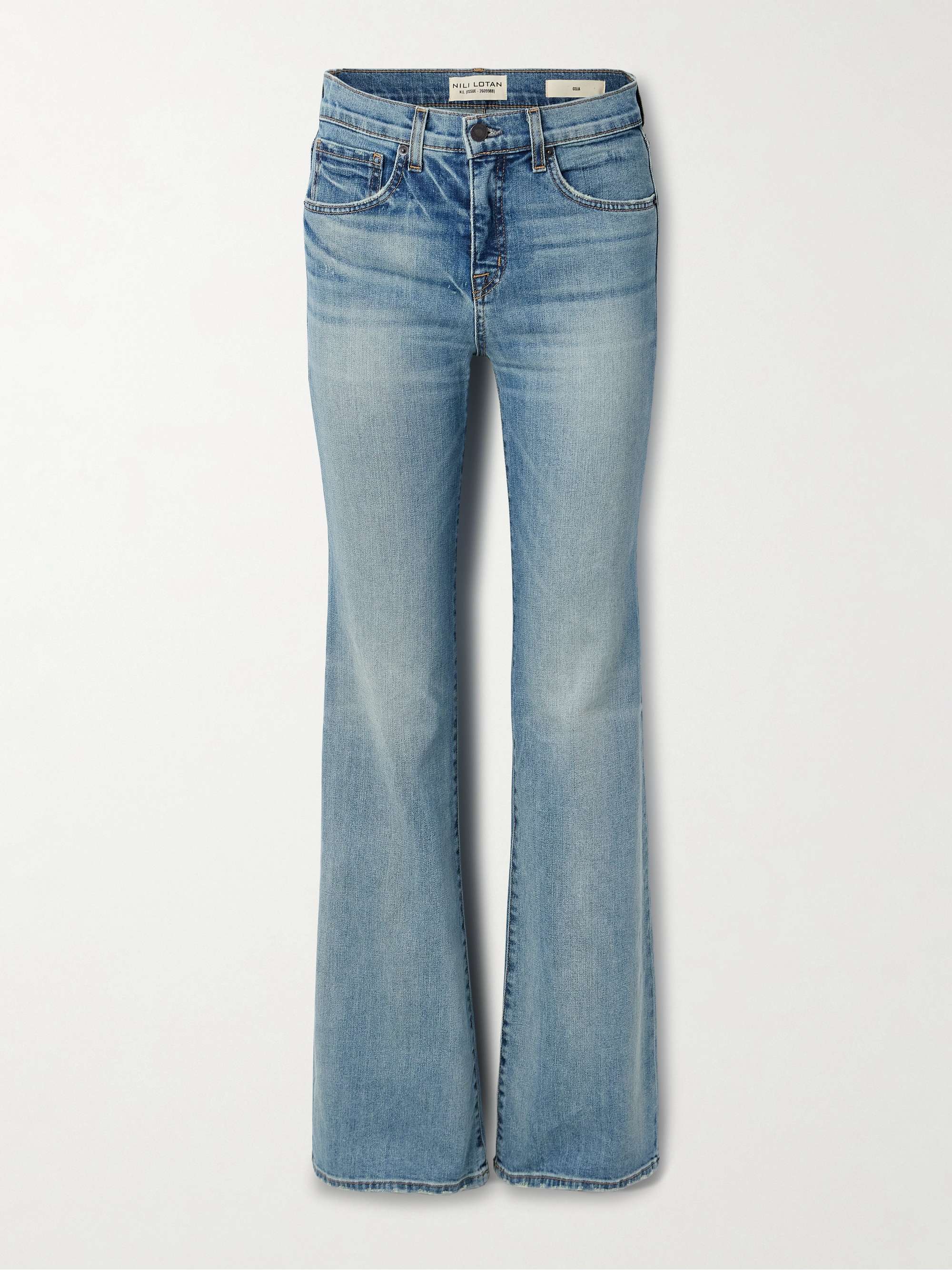 Celia High-Rise Straight-Leg Jeans