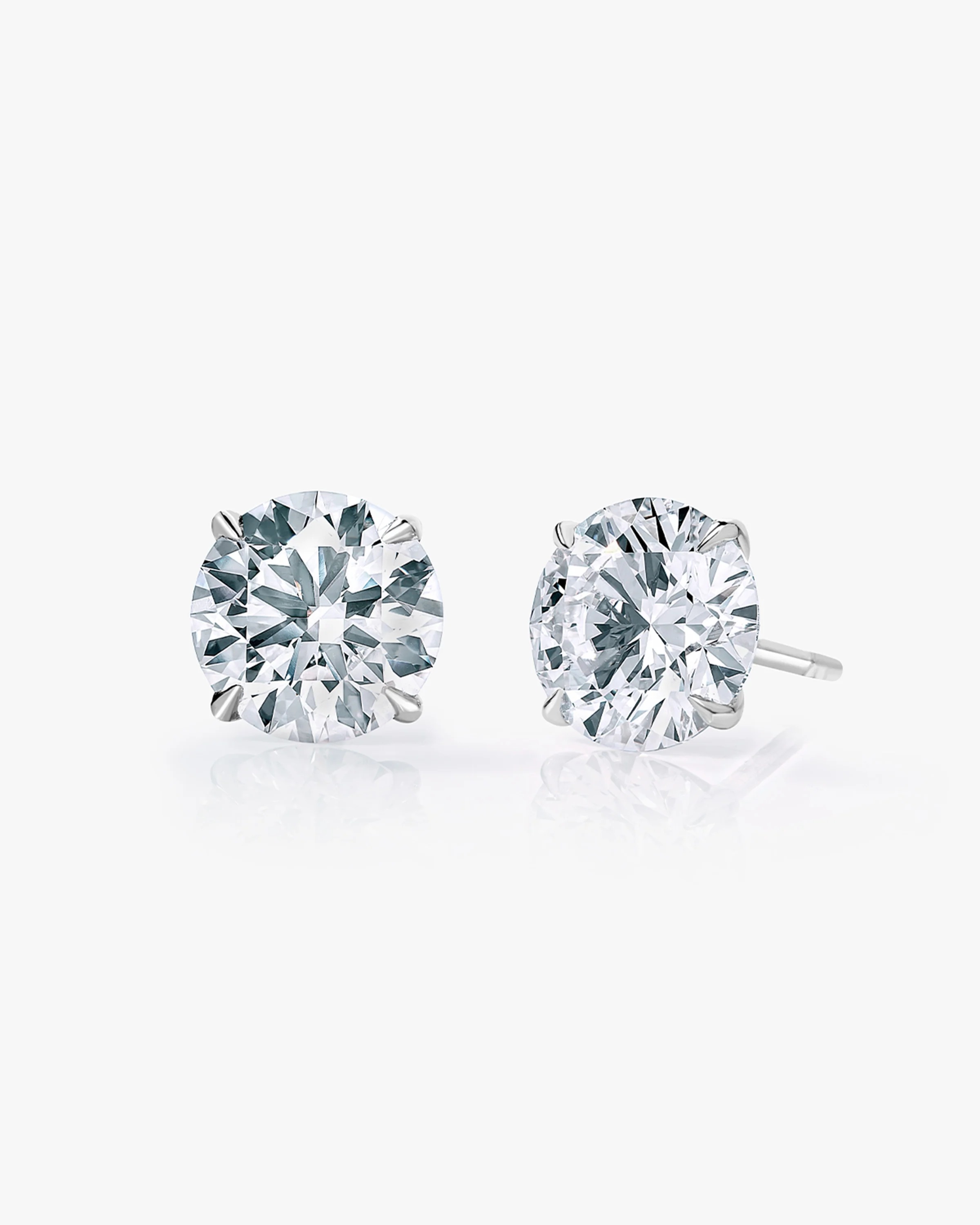 Steph Mazuera, Celeste 4 Prong Diamond Studs