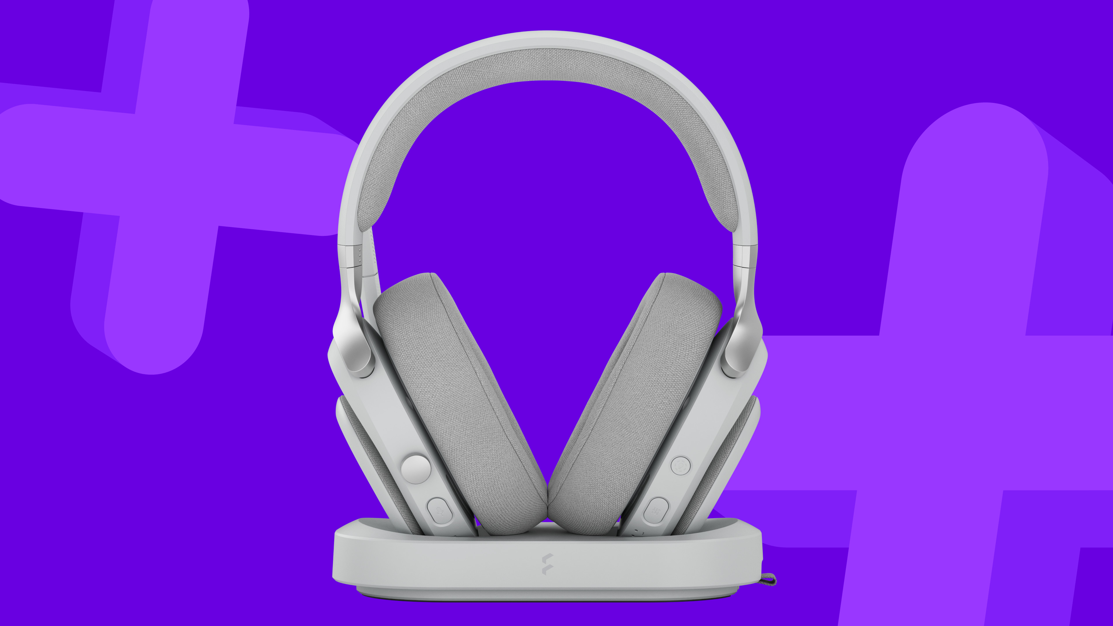 Fractal Scape headset on a purple background