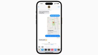 An image showing the iMessage Contact Key Verification feature