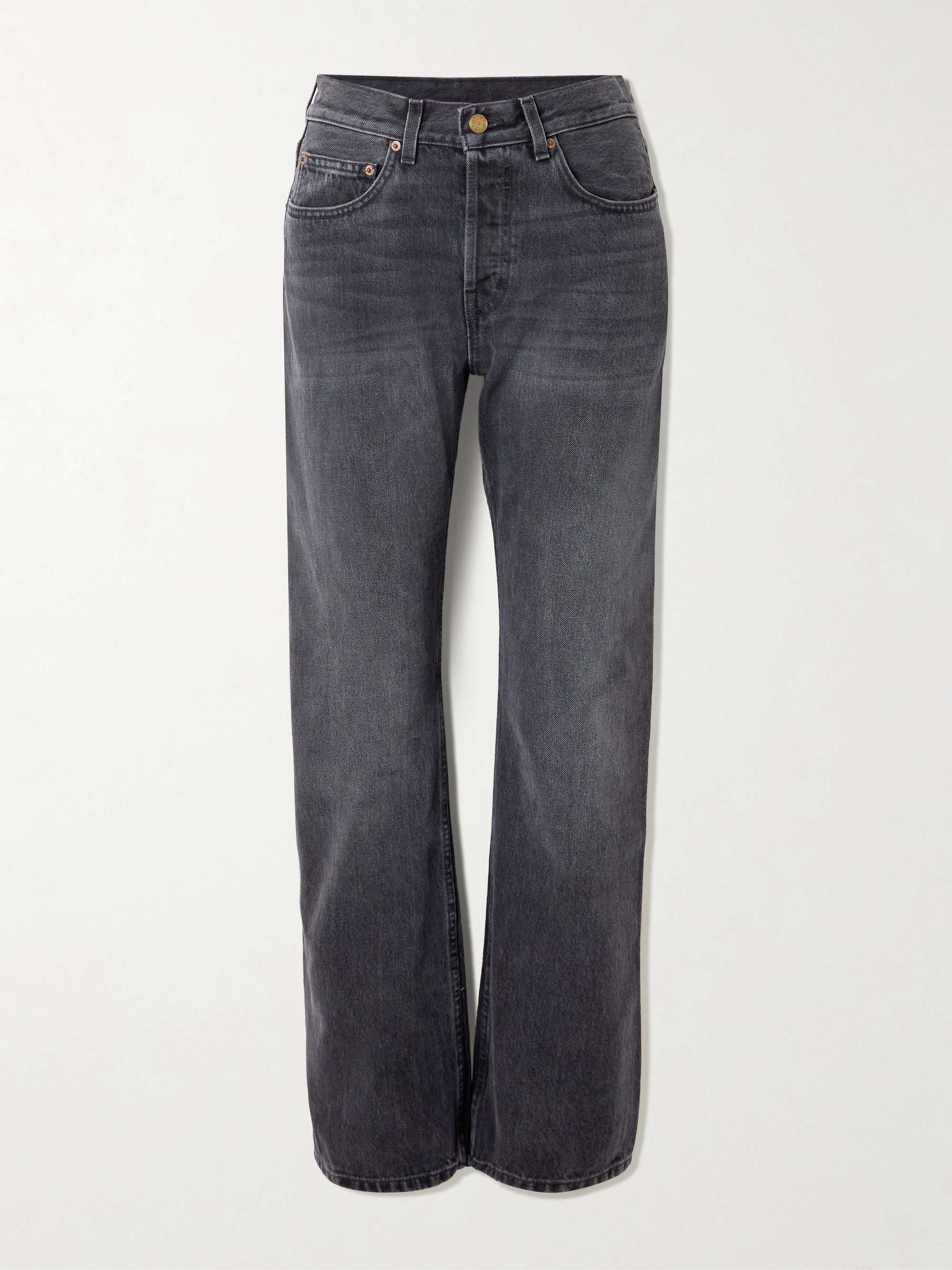 Tilda Mid-Rise Straight-Leg Jeans