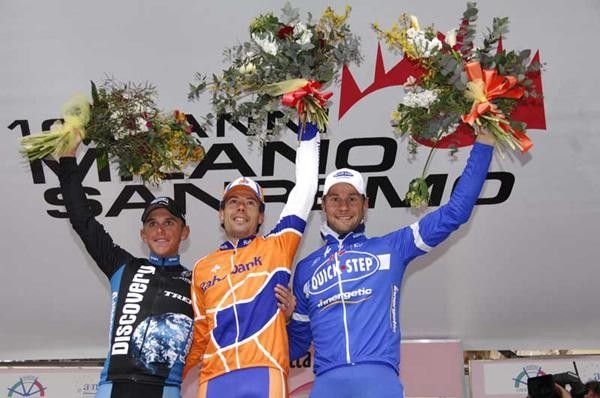 The top three