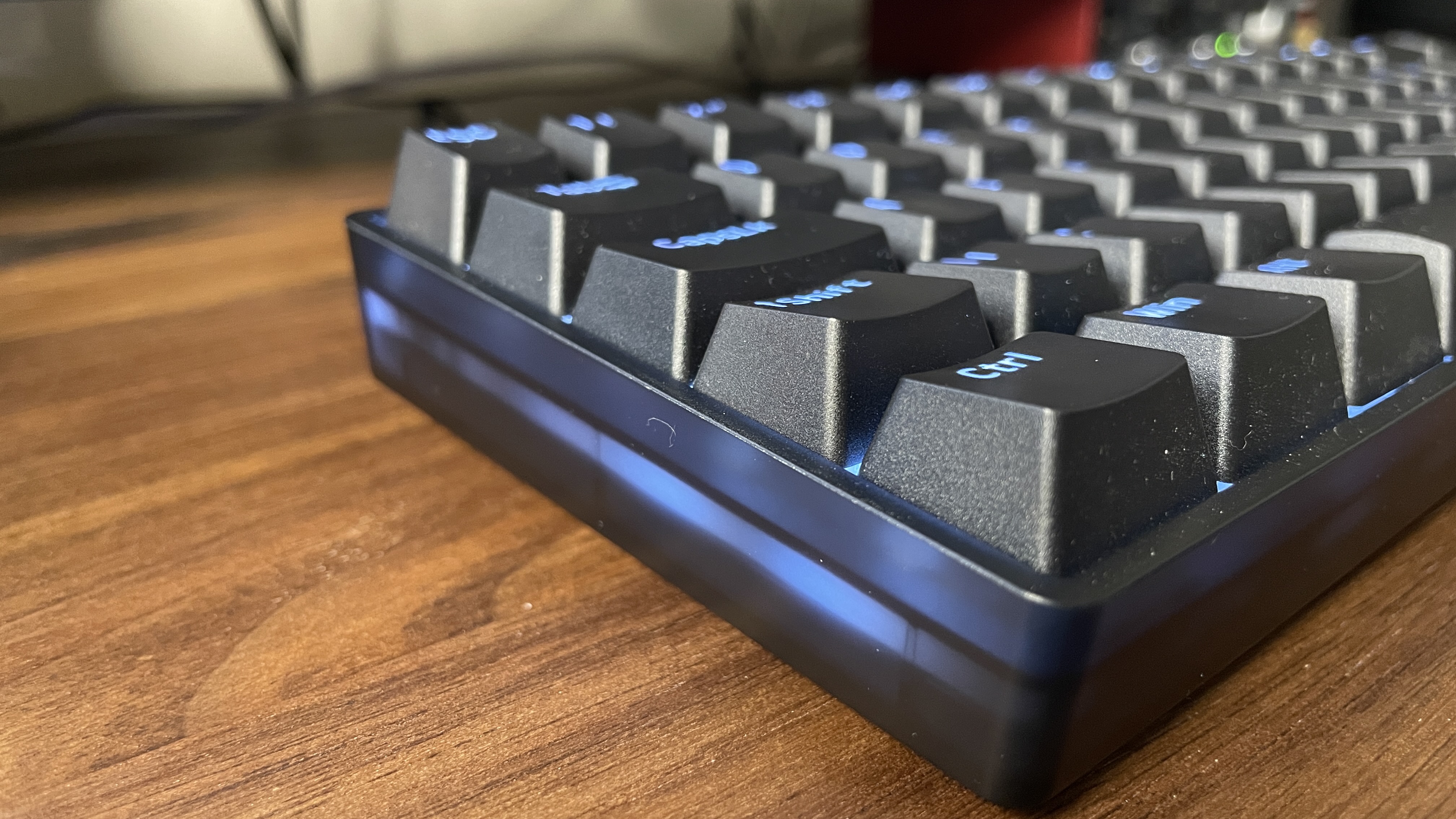 The QPAD Flux 65 Model 5 Hall effect gaming keyboard.