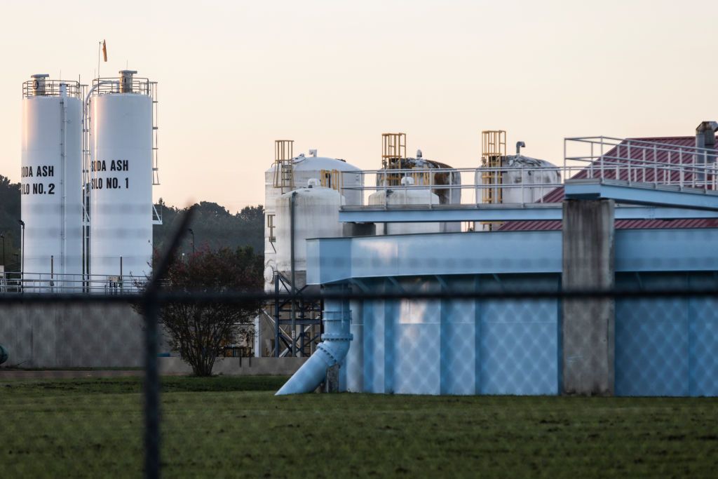 Water treatment plant in Jackson, Mississippi