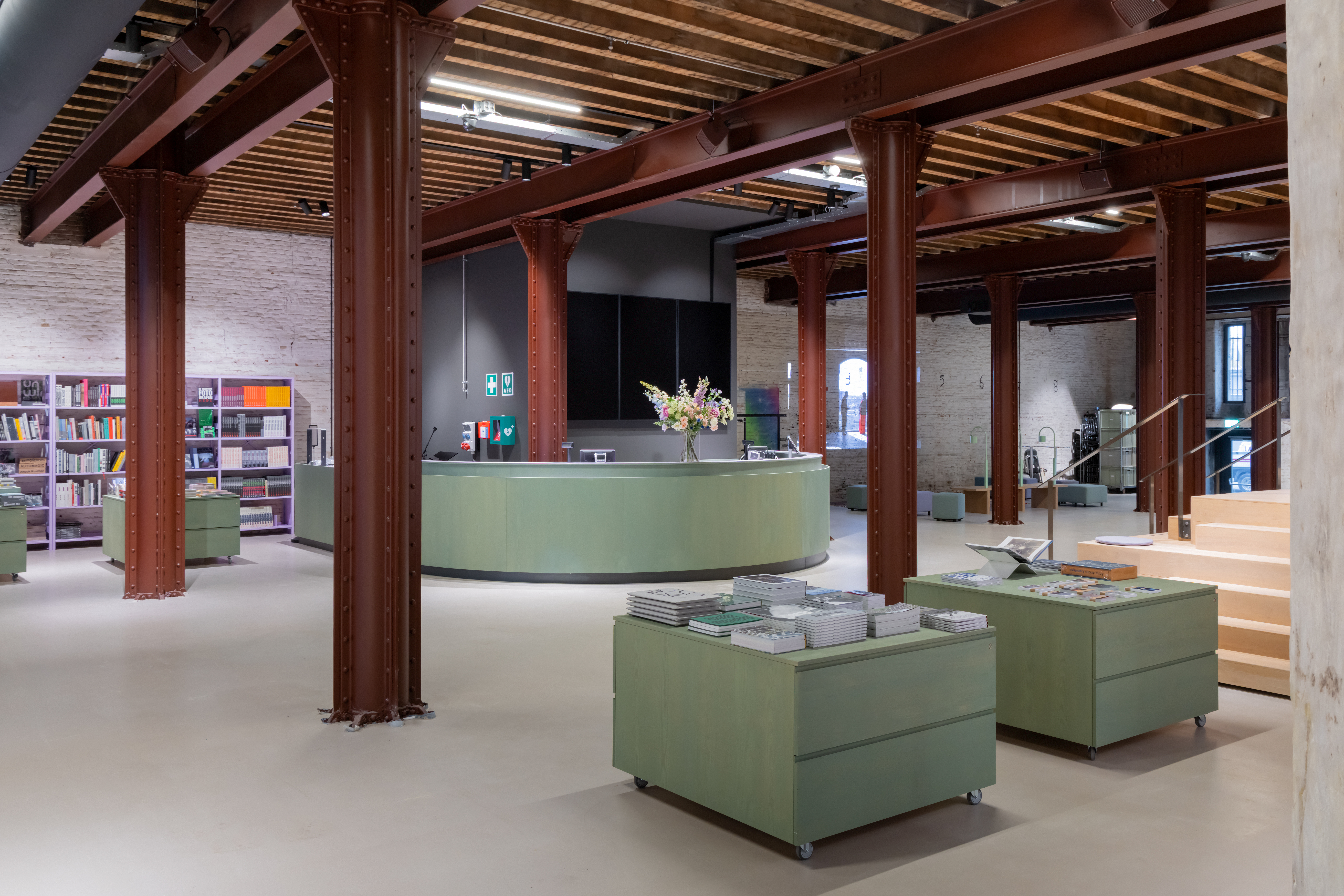 the Netherlands Fotomuseum in opening week at its new home at the Santos redesigned warehouse in Rotterdam