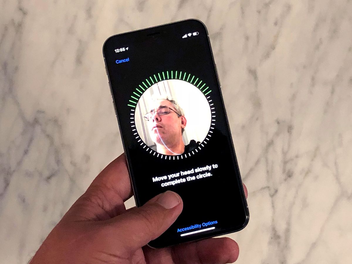 how to add a second face id on iphone xr