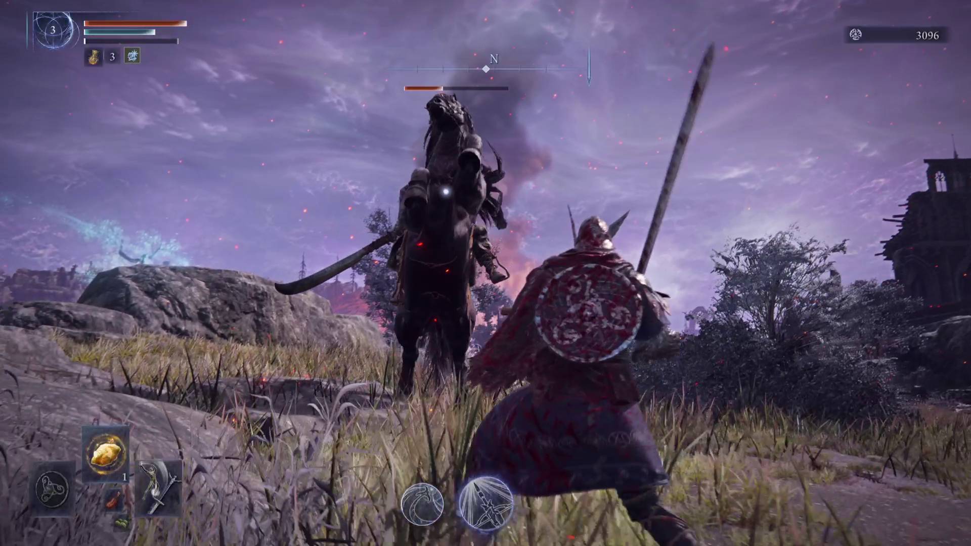 Elden Ring Nightreign classes Wylder avoiding rearing horse warrior