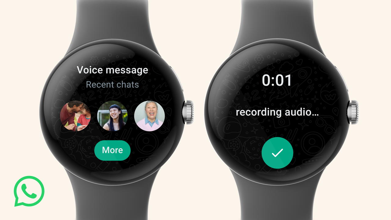 WhatsApp on Wear OS