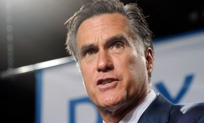 GOP presidential contender Mitt Romney