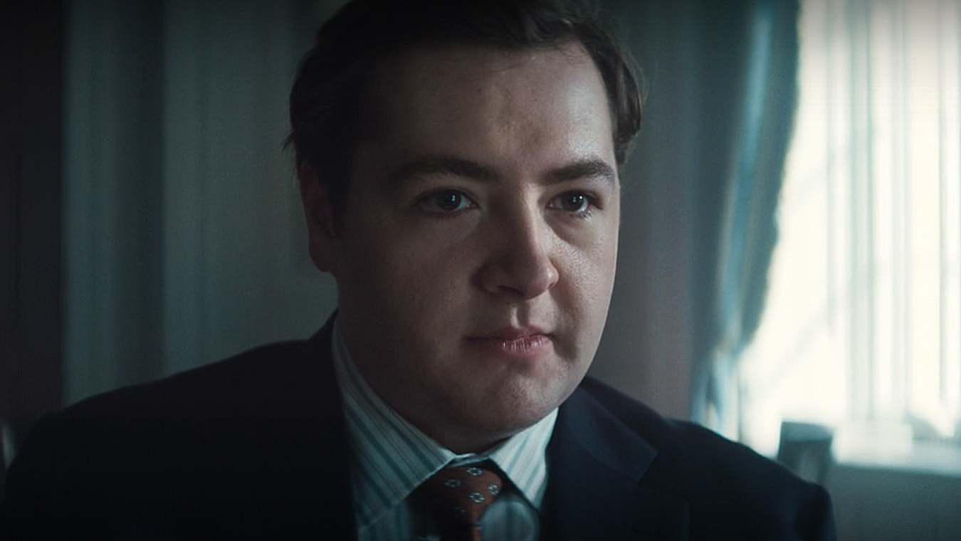 Daniel Blake with a worried look on his face in Daredevil: Born Again season 2