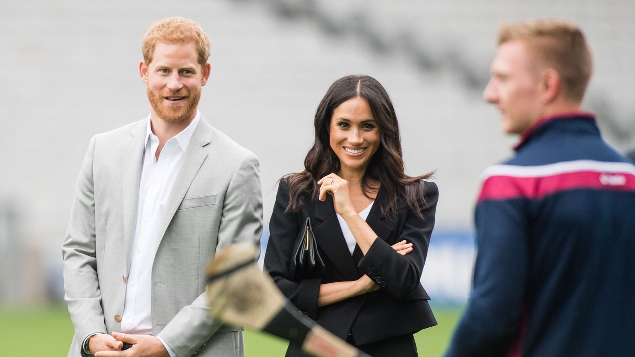 Meghan Markle Heels Sporting Field