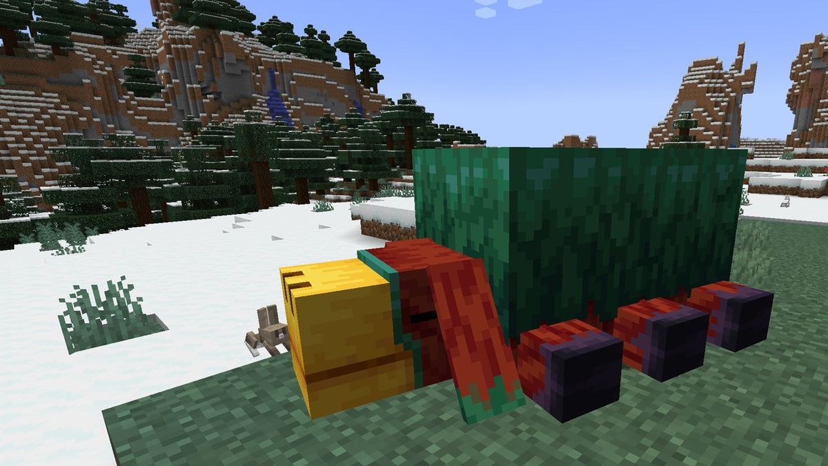 Screenshot of a simple and engaging minecraft gameplay