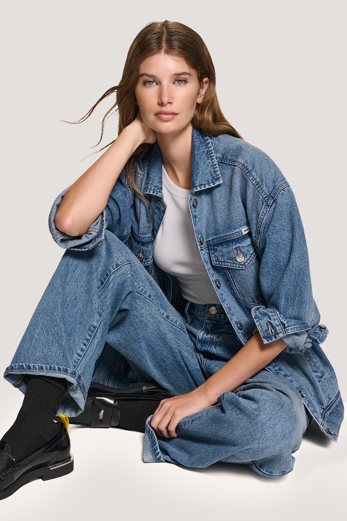 Vesey Mid Rise Relaxed Straight 32 Inch Inseam