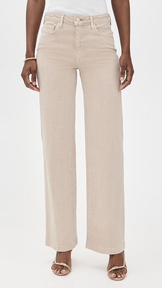 L'agence Scottie High Rise Wide Leg Jeans