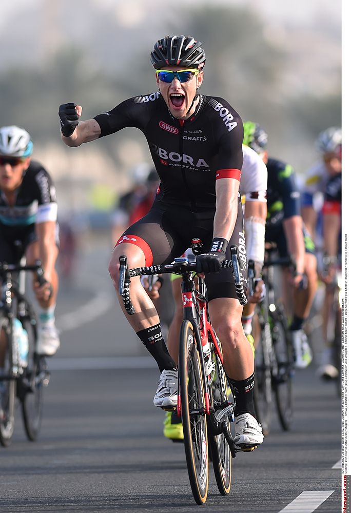 Sam Bennett (Bora-Argon 18) wins last stage of Tour of Qatar
