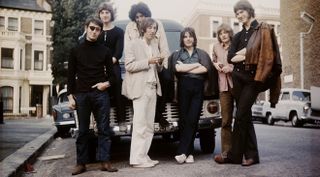 Brian May (third left) with Smile in 1969