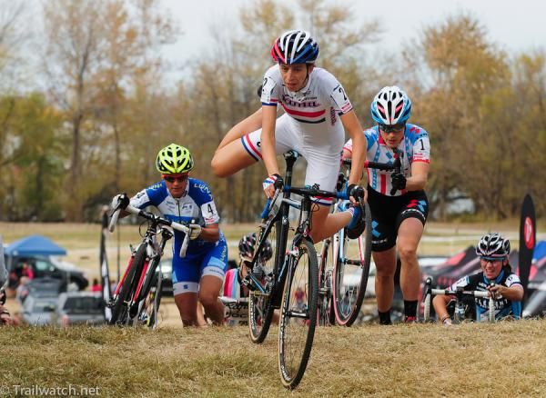 Helen Wyman (Kona) making the most of her fast start