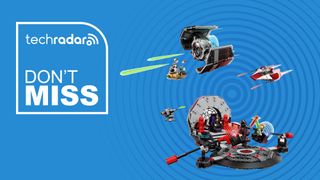 Lego Star Wars Smart Play sets on a blue background with "Don't Miss" text in white.