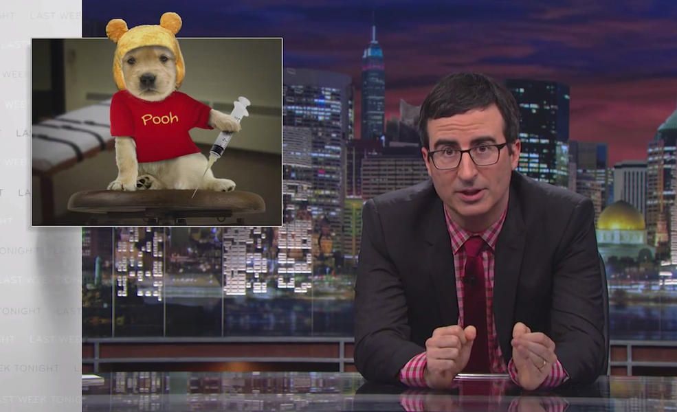 John Oliver valiantly tries humor to make Americans think about the death penalty