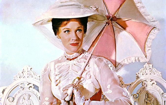 MARY POPPINS 1964 Disney film starring Julie Andrews