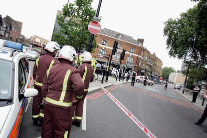 Bethnal Green emergency team in London