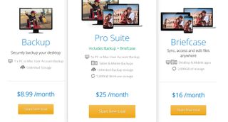 Livedrive's individual pricing plans