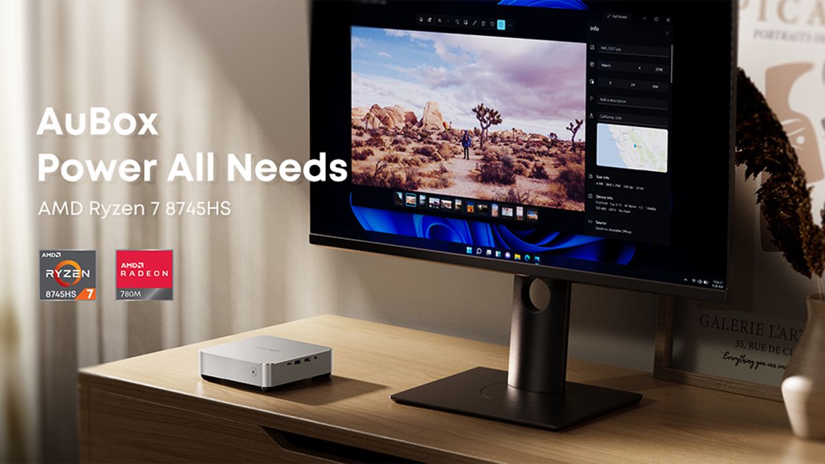 This is probably the best Windows alternative to the M4 Mac Mini: AMD-powered mini PC can drive four 8K monitors and has two 2.5Gb Ethernet connectors