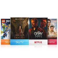 Sky TV, Netflix, Sky Cinema + Kids | £36 per month
