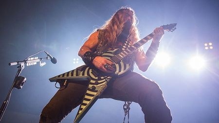 Musician/vocalist Zakk Wylde performs in concert at Emo's on July 10, 2016 in Austin, Texas