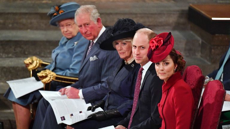 Kate Middleton reunites royal family